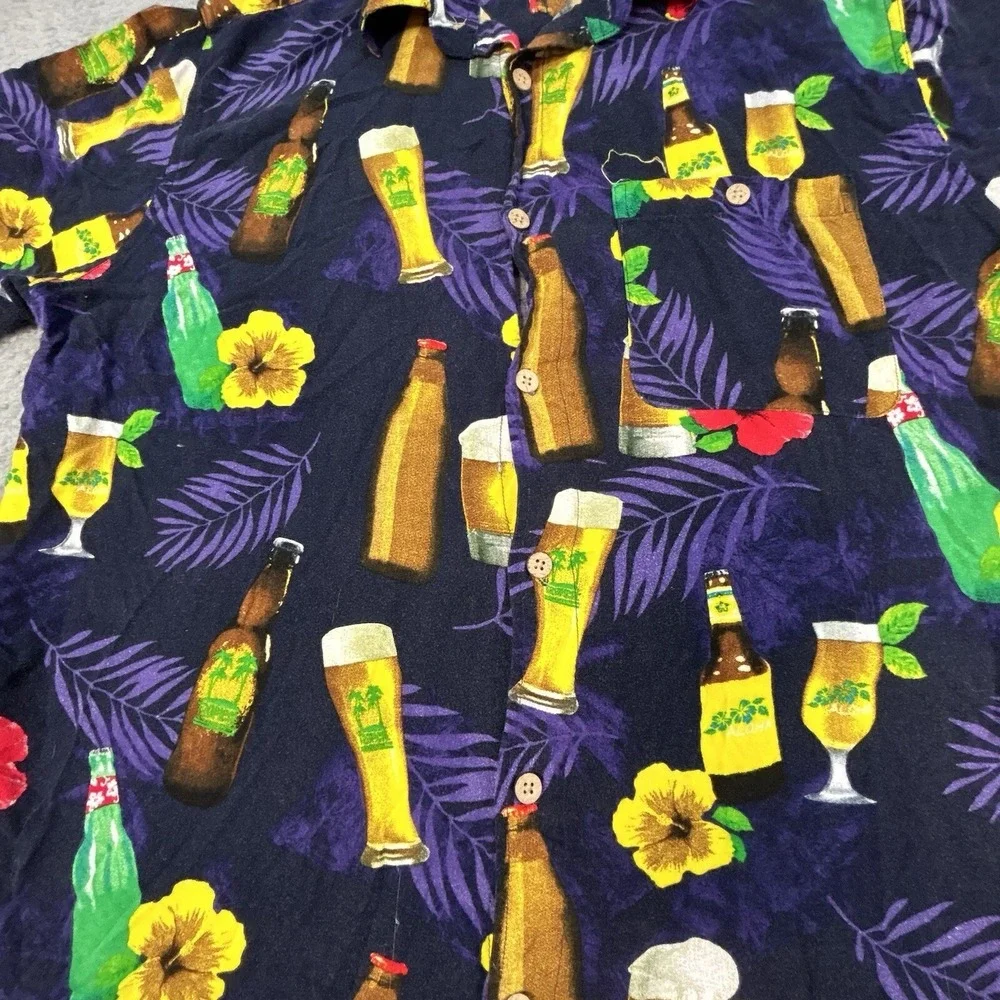Junction West Shirt Men  Size Medium  Beer Bootle Short‎ Sleeve 2019 Adult